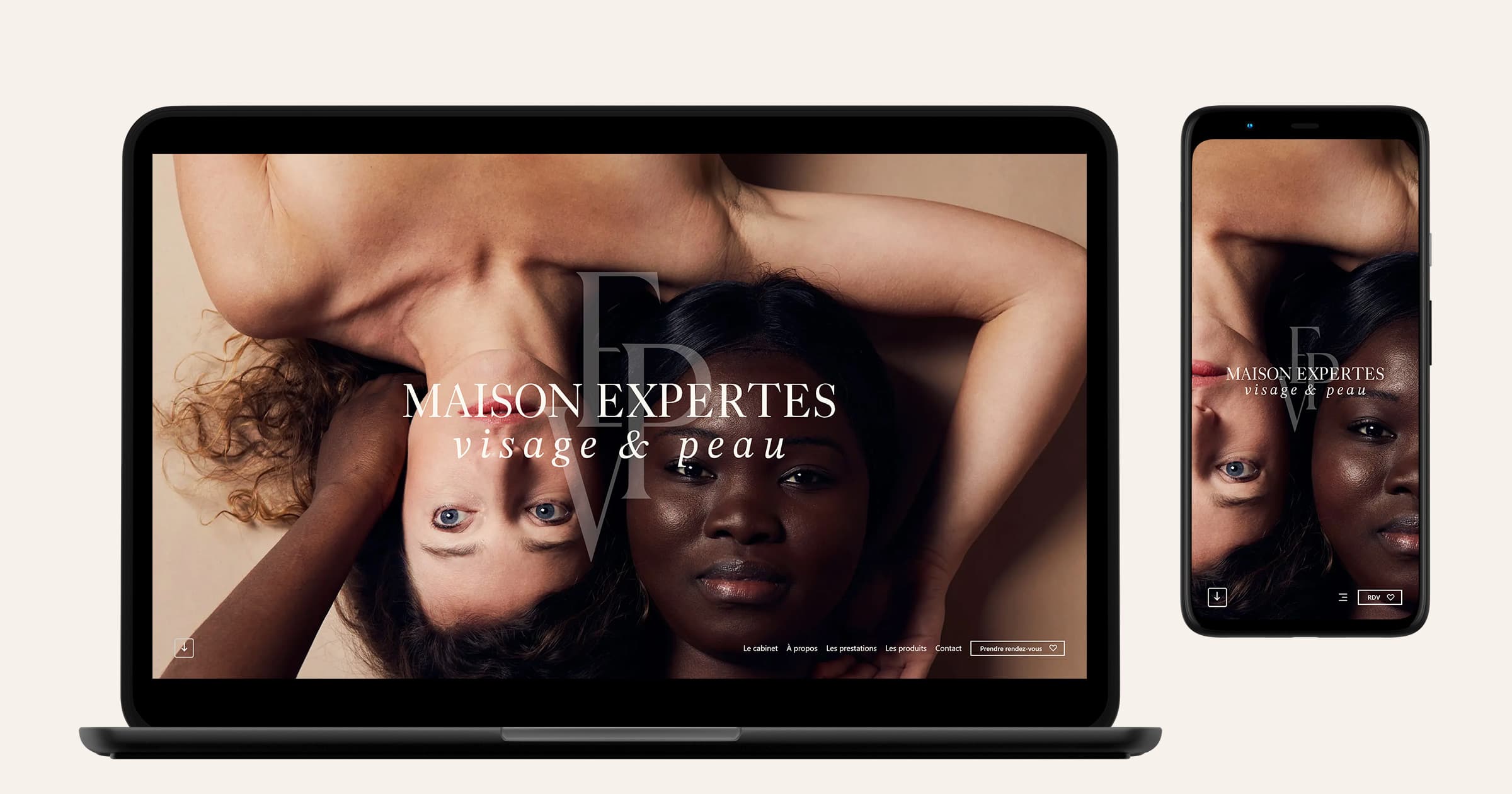 Illustration du projet Maison Expertes Visage & Peau