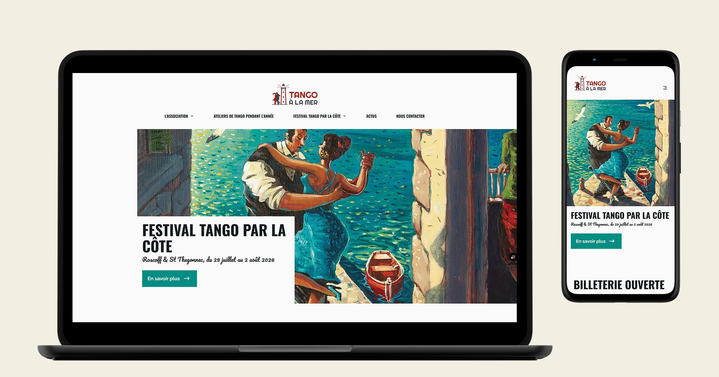 Tango à la mer