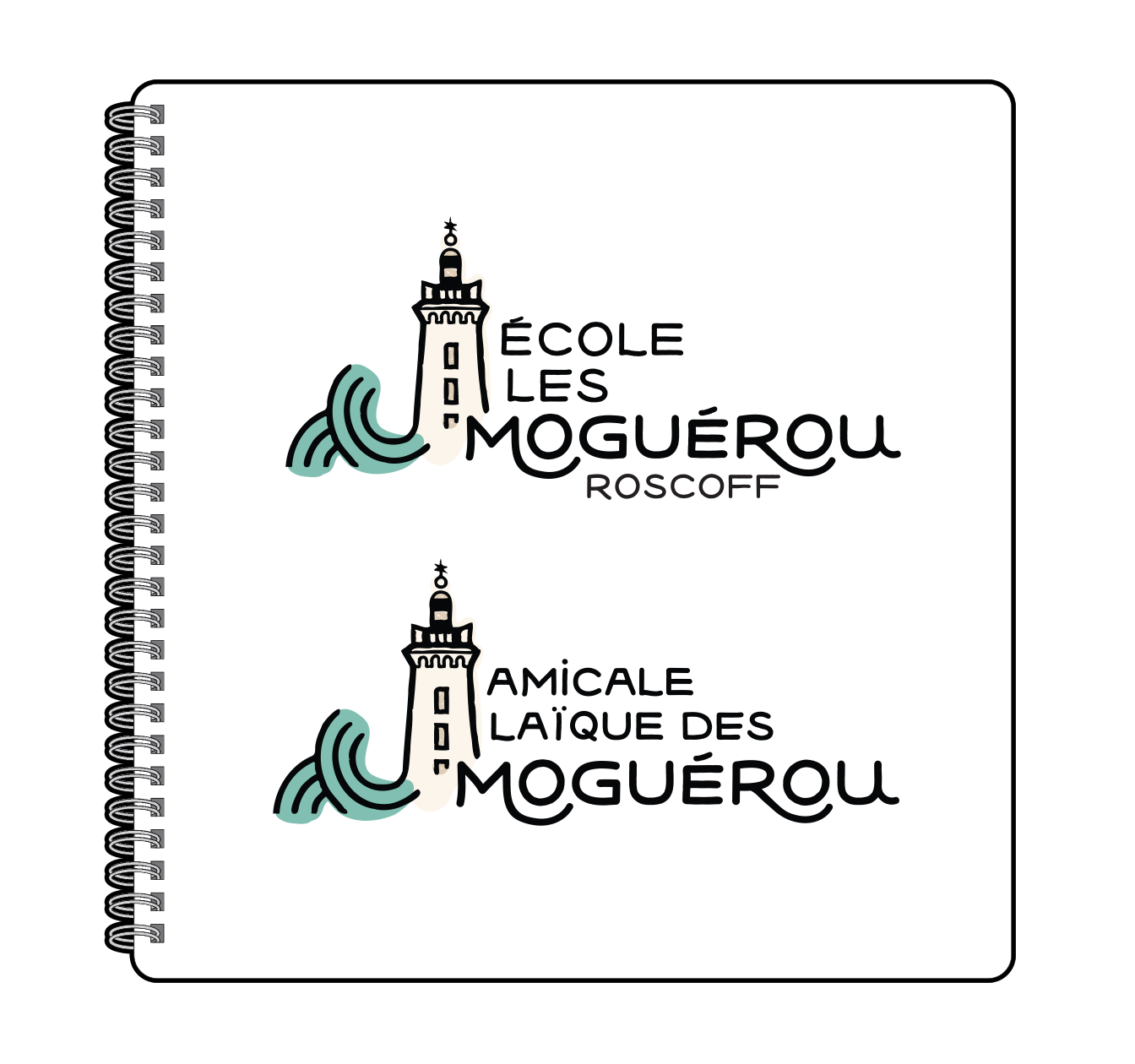 École les Moguérou - Logos